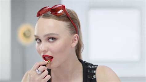 lily rose depp chanel lipstick